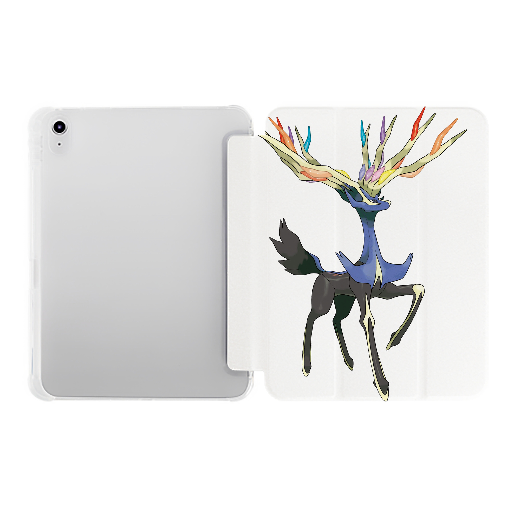（画像用） ポケットモンスター Pokémon IPad ケース ペン収納付き 三つ折りスタンド PUレザー×シリコン 対応機種9.5/10.5/10.9インチ